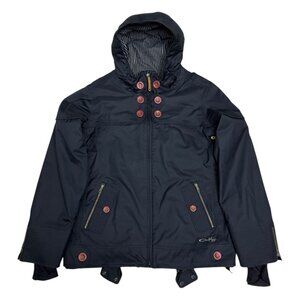 OAKLEY Gretchen Bleiler Collection Ski Snowboard Waterproof Coat Jacket Womens L